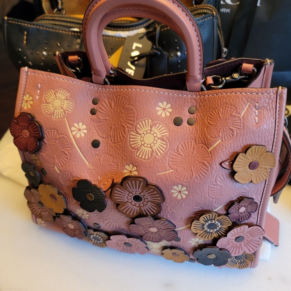 (1) Coach 1941 Tea Rose Rogue 30 Melon Retired - Picture 14 of 16